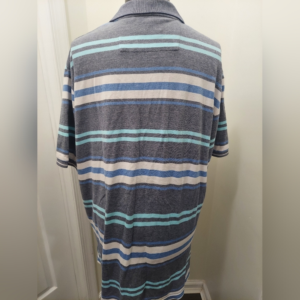 Chaps Mens Natural Stretch Golf Shirt - Picture 4 of 5
